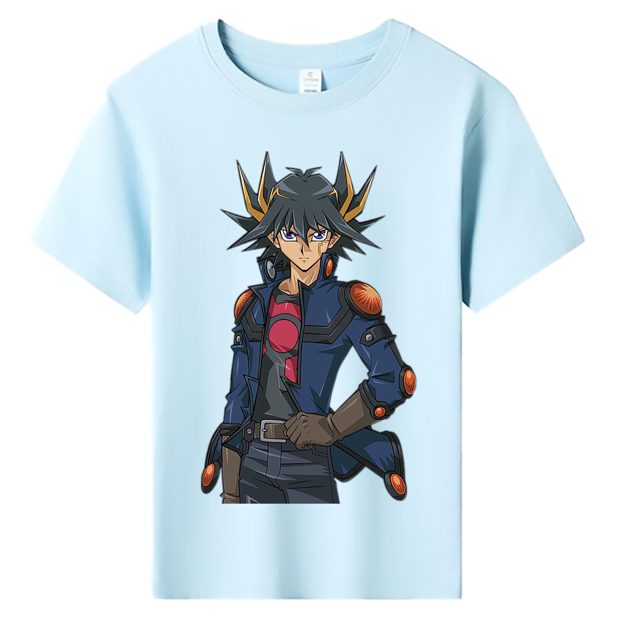 （画像用） 遊☆戯☆王 Yu-Gi-Oh! 綿100％キッズTシャツ（フロントプリント）